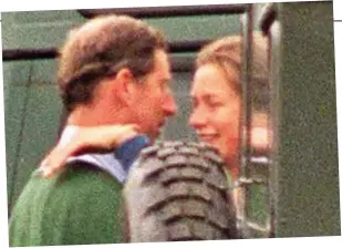  ??  ?? Unfairly maligned: Tiggy with Charles at Balmoral in August 1995