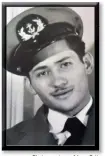  ?? Photo courtesy of Juan Ortiz ?? Ortiz joined the Merchant Marine when he was 17.