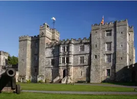  ??  ?? Above: Relics of the town’s historic past are interspers­ed among houses and shops
Left: Chillingha­m Castle is believed to be one of Britian’s most haunted buildings
Below: Take a tour of majestic Alnwick Castle