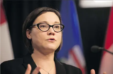  ?? SHAUGHN BUTTS ?? Environmen­t Minister Shannon Phillips said the province’s request for informatio­n on the cost of powering its facilities using solar energy should provide important informatio­n about solar’s current business viability.