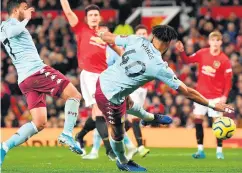  ??  ?? Bouncing back: Tyrone Mings scores Aston Villa’s second