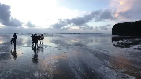  ?? 2017 winning photo taken by Grace Ellen McElligott, from Tarbert Comprehens­ive, her winning picture was taken of Ballybunio­n Beach. ??