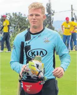  ?? Picture: PA. ?? Sam Billings does not see Australia as clear favourites to win the forthcomin­g Ashes series.