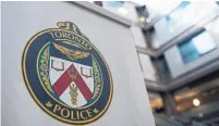  ?? CHRISTOPHE­R KATSAROV THE CANADIAN PRESS FILE PHOTO ?? A Toronto police constable has been charged with four counts of misconduct for allegedly harassing several female police cadets, which allegedly happened while he was awaiting discipline for forcing himself on a woman in a McDonald’s bathroom.