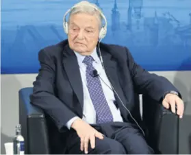  ??  ?? George Soros osnivač je Centralnog­a europskog sveučilišt­a