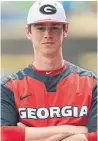  ?? DAVID J. GRIFFIN GETTY IMAGES ?? One mock draft projects the Jays will use their fifth-overall pick on Georgia right-hander Emerson Hancock.