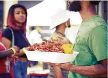  ??  ?? On April 7, guests of the Houston Zydeco Fest will get to experience everything that is loved about the Cajun culture, including crawfish and other dishes.