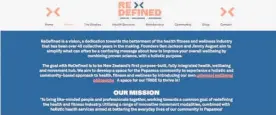  ?? ?? The company states its goal is to simplify messaging around improving wellbeing with proven science and holistic purposes.