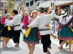  ?? Foto: Cortesía ?? Durante los días de fiestas grupos folclórico­s realizarán las danzas de la región.
