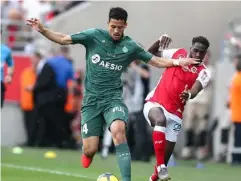  ?? (AFP/Getty) ?? Saliba is expected to join Arsenal in the next few days