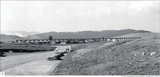  ?? FOTOS: ARCHIVO HIJAS DE MIGUEL ÁNGEL DEL ÁGUILA ?? El Cortijo Real vacío. 1