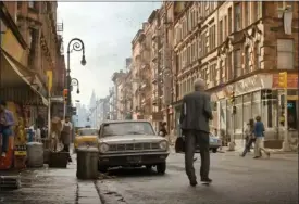  ?? ?? Glasgow as New York in the trailer for the new Indiana Jones film out next year