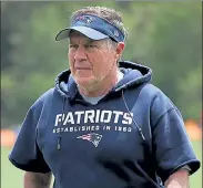  ?? NANCY LANE / BOSTON HERALD FILE ?? Many free agents who recently signed with the Patriots cited head coach Bill Belichick as one of the main reasons.