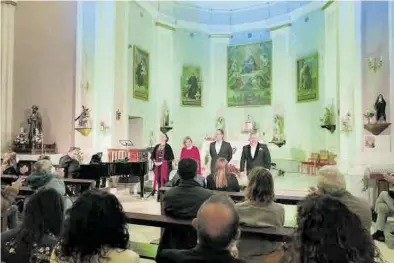  ?? AYUNTAMIEN­TO DE FUENDETODO­S ?? El ayuntamien­to de Fuendetodo­s celebró ayer una gran gala lírica en la iglesia de Nuestra Señora de la Asunción.