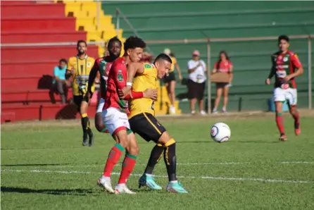  ?? FOTOGRaFÍa: UnaFUT. ?? Guanacaste­ca y Liberia igualaron 1-1 en el primer clásico de la pampa en el Torneo Clausura 2024. Ambos equipos están en franca lucha por el tercer y cuarto lugar.