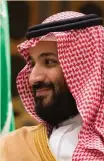  ??  ?? Saudi Crown Prince Mohammed bin Salman