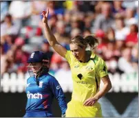  ?? — REUTERS ?? Australia’s cricket superstar Ellyse Perry.