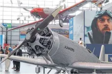  ?? FOTO: LUCA MADER ?? Der Flugzeug-Hersteller Junkers setzt auf Retro-Designs.