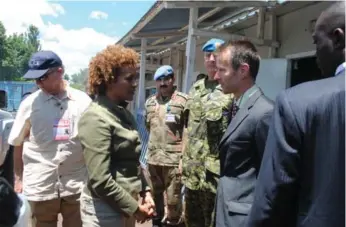  ?? TORONTO STAR FILE PHOTO ?? A four-country visit in 2010 by Canada’s then-governor general, Michaëlle Jean, revealed just how much displeasur­e had been generated by the Stephen Harper government’s decision to reduce aid to Africa.