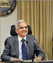  ??  ?? Reserve Bank of India (RBI) Governor Shaktikant­a Das at the RBI'S fourth bi-monthly monetary policy review meeting of 2019-20, in Mumbai, on Friday