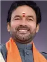  ?? ?? G Kishan Reddy
Union Minister for Tourism, Culture and DoNER