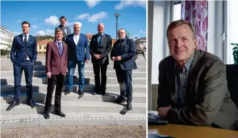  ?? Bild: Lasse Edwartz ?? Majoritete­n i Uddevalla bestående av KD, MP, M, L, UP och C är numera ett minne blott. Ingemar Samuelsson­s Socialdemo­kraterna har nu gått ihop med M, L och C, något som Jarmo Uusitalo ställer sig frågande till.