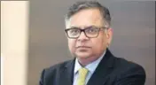  ?? MINT/FILE ?? N. Chandrasek­aran, chairman, Tata Sons