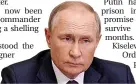  ?? ?? PROMISE: Putin