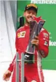  ?? | GETTY IMAGES ?? Vettel conquistó su tercera carrera del campeonato.