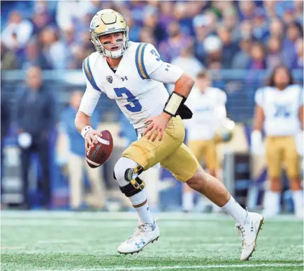  ?? JOE NICHOLSON/USA TODAY SPORTS ?? Josh Rosen could get his chance to be a starter in the NFL right away.