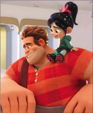  ??  ?? Ralph Breaks the Internet is an imaginativ­e and satisfying follow-up to the 2013 hit film.