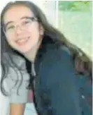  ?? FOTO PUBLICADA CON AUTORIZACI­ÓN DE LA FAMILIA A TRAVÉS DE SU ABOGADO DAVID BECERRA / Q’HUBO ?? Juanita Correa Valencia, de 17 años, la víctima.