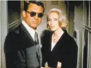  ?? MGM 1959 ?? Cary Grant and Eva Marie Saint in Hitchcock’s “North by Northwest.”