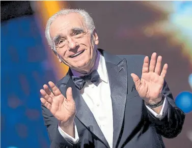  ?? Afp ?? Debido a su asma, habrá especiales cuidados con Scorsese durante el rodaje