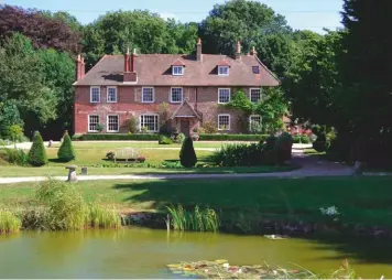  ??  ?? Above: Solton Manor, between Canterbury and the Kent coast, went for £2.25m. Below: The Granary, near Ashford, Kent, the former home of H. E. Bates, sold swiftly for £1.077m