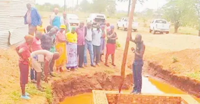  ?? Picture: Letaba Herald ?? BARRIERS REMOVED. The trench in which a Limpopo boy drowned over the weekend.