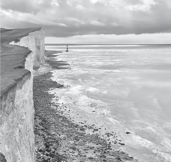  ?? ANDY HASLAM/THE NEW YORK TIMES 2017 ?? As vaccinatio­n becomes a reality, it’s time to start nurturing your imaginatio­n on where to travel next. Above, the coastal cliffs of South Downs, England.