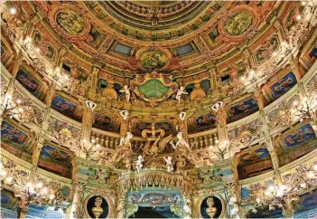 ?? FOTO: BAYERISCHE SCHLÖSSERV­ERWALTUNG ?? Seit 2012 ist das Markgräfli­che Opernhaus in Bayreuth ein Unesco-Weltkultur­erbe.