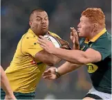  ?? PHOTO: GETTY IMAGES ?? Grinding Kurtley Beale and the Wallabies into the dust must be the All Blacks’ goal this week.