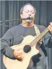  ??  ?? MUSIC MAN: Kevin Abraham will play at the Four Winds Folk Club tomorrow night