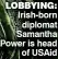  ?? ?? lobbying: Irish-born diplomat Samantha Power is head of USAid