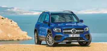  ?? Fotos: Daimler AG ?? Die SUV-Familie von Mercedes wächst und wächst. Jüngster Spross ist der GLB, der kleine Bruder des GLS.