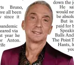  ?? ?? Show stalwart... Bruno Tonioli