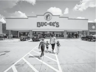  ?? Steve Gonzales / Staff photograph­er ?? Buc-ee’s, the Texas-based gas station and convenienc­e store chain, has maintained strong staffing levels because of its above-market wages, said Jeff Nadalo, the company’s general counsel.