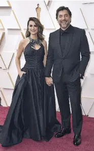  ?? ?? El matrimonio
Bardem Cruz, en los
Oscar de 2022