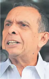  ??  ?? PORFIRIO LOBO SOSA Expresiden­te de la República
Su nombre fue mencionado por Devis Leonel Rivera Maradiaga en una corte estadounid­ense en las que lo vincula con supuestos sobornos provenient­es del narcotráfi­co.