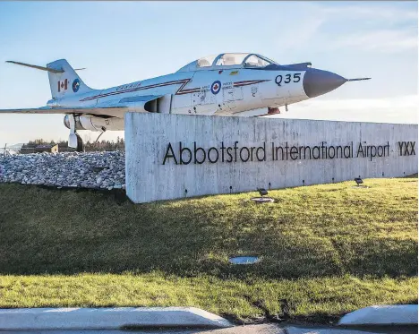  ??  ?? Abbotsford Internatio­nal Airport is wooing discount airlines while planning a 14,000-square-foot expansion to its terminal.