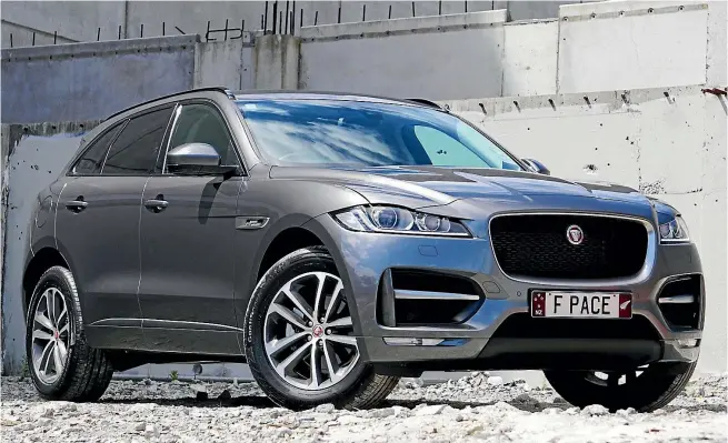  ?? DAVID LINKLATER ?? We don’t play favourites, so no 2018 contenders shown here. But the Jaguar F-Pace is the reigning champion.