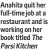  ??  ?? Anahita quit her full-time job at a restaurant and is working on her book titled The Parsi Kitchen