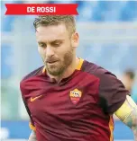  ?? BARTOLETTI ?? De Rossi, molto più di Capitan Futuro